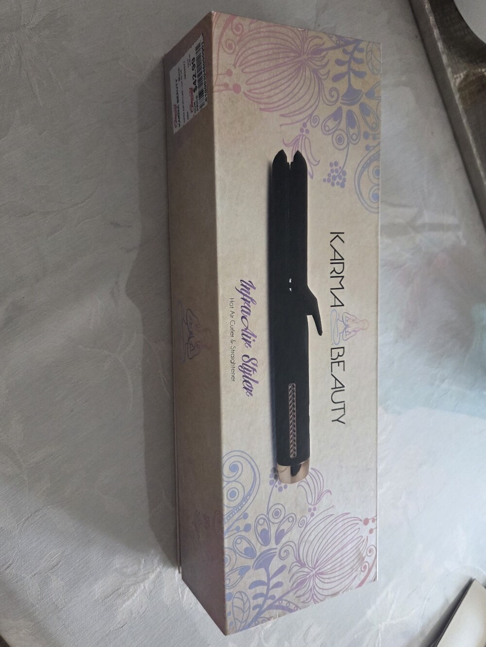 Karma Beauty Triple Barrel Hair Styler - Black & Rose Gold